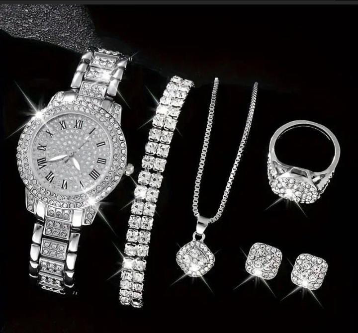Ladies Watch Pack of Jewelry