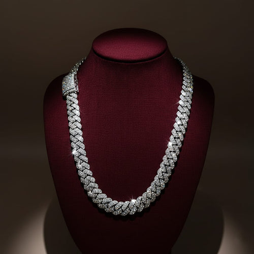 Cuban Link Iced chain and bracelet